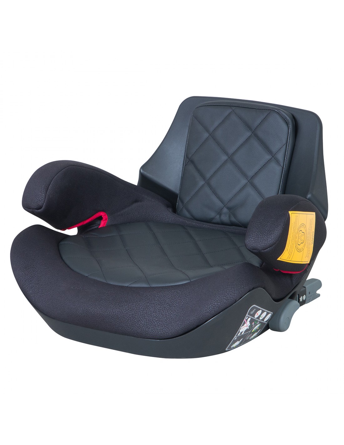 SILLA INFANTI AUTO ALZADOR GO ISOFIX BLACK STONE NEGRO - 5