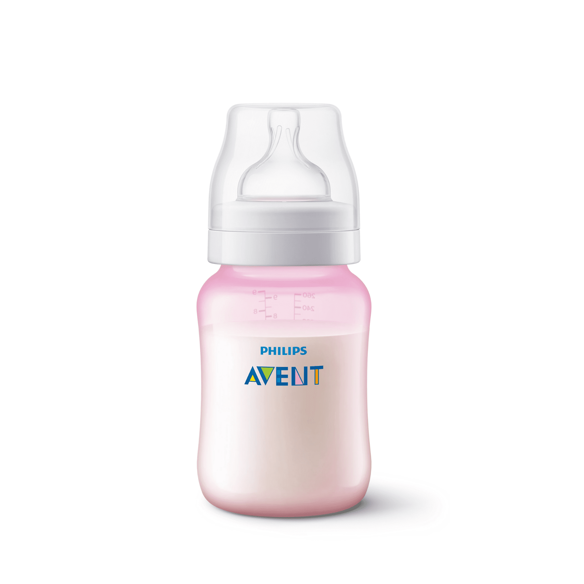 SET AVENT MAMADERA ANTI-COLIC 125 ML+260ML+330 ML PINK ROSADO - 4