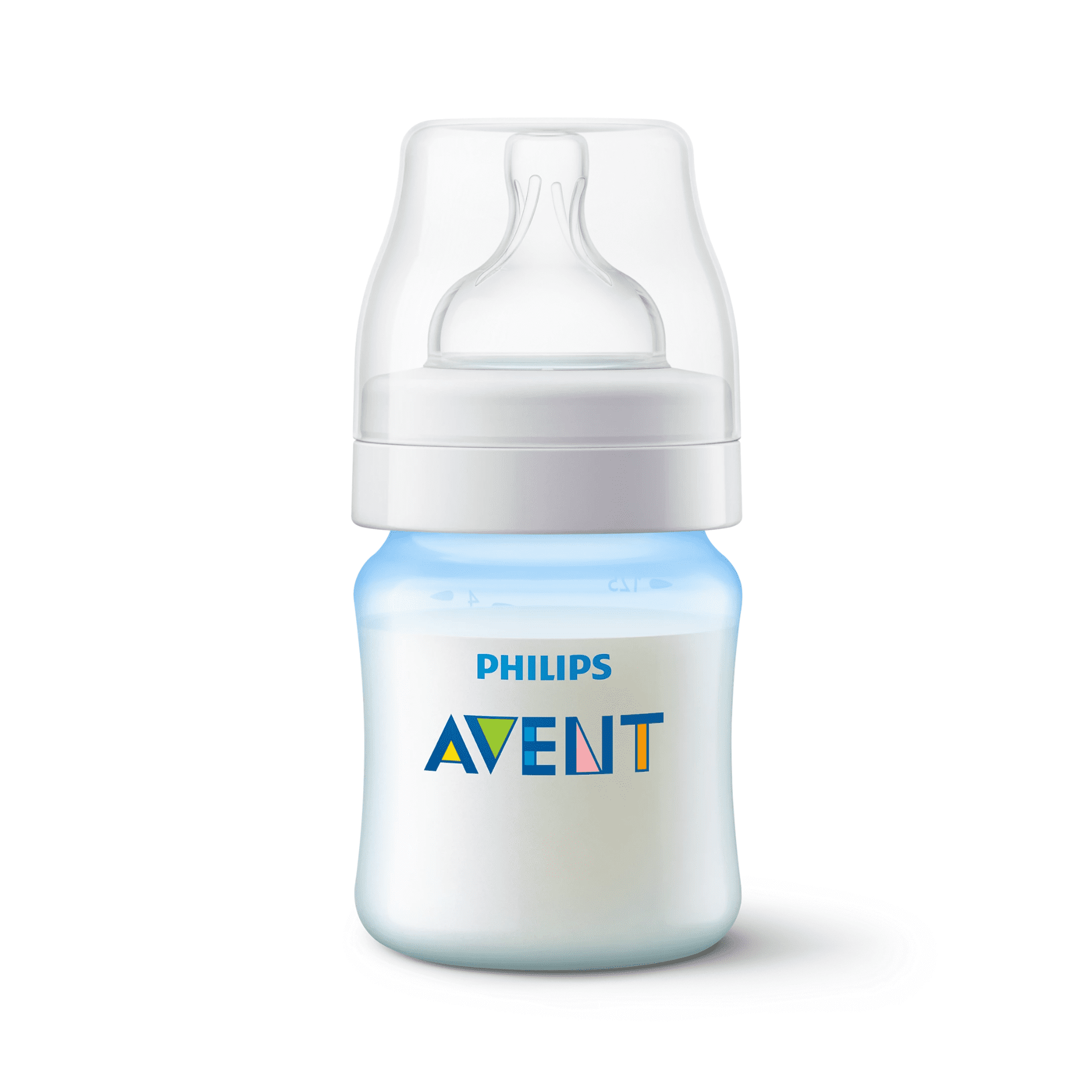 SET AVENT MAMADERA ANTI-COLIC 125 ML+260ML+330 ML BLUE AZUL BEBE - 4