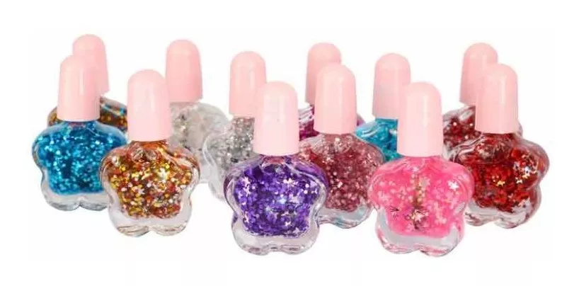 ESMALTE DE UÑAS BRILLANTE SECADO RÁPIDO - SET NIÑAS 1 PACK - 1