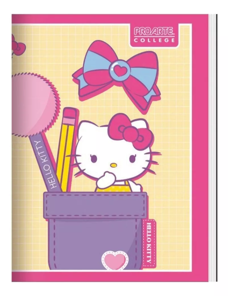 PACK 8 CUADERNOS COLLEGE HELLO KITTY - 3