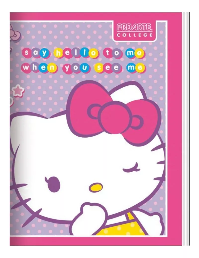PACK 8 CUADERNOS COLLEGE HELLO KITTY - 5