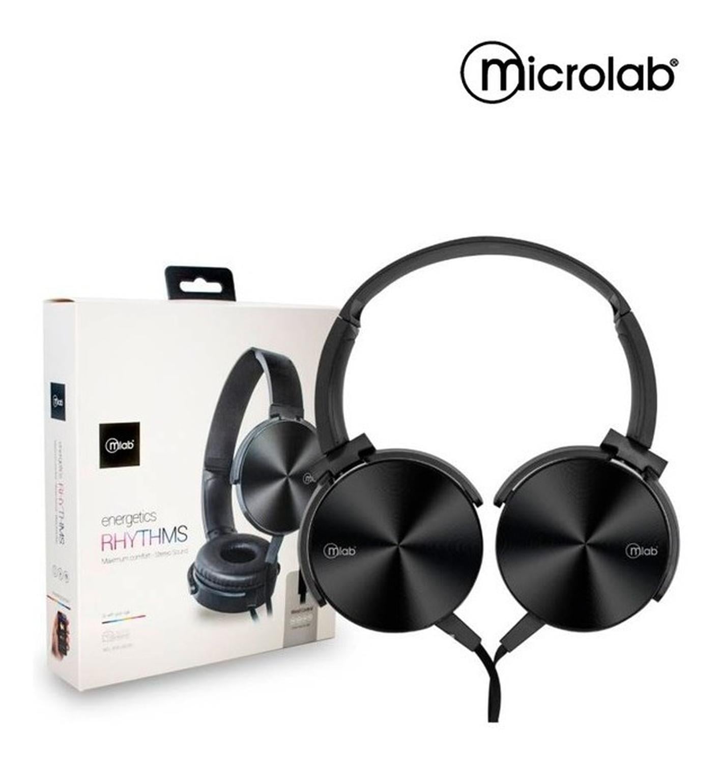 AUDÍFONOS MLAB SONG2 SET NEGRO - 3