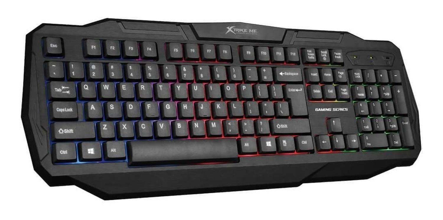 TECLADO GAMER RGB RAINBOW XTRIKEME KB-302 - 2