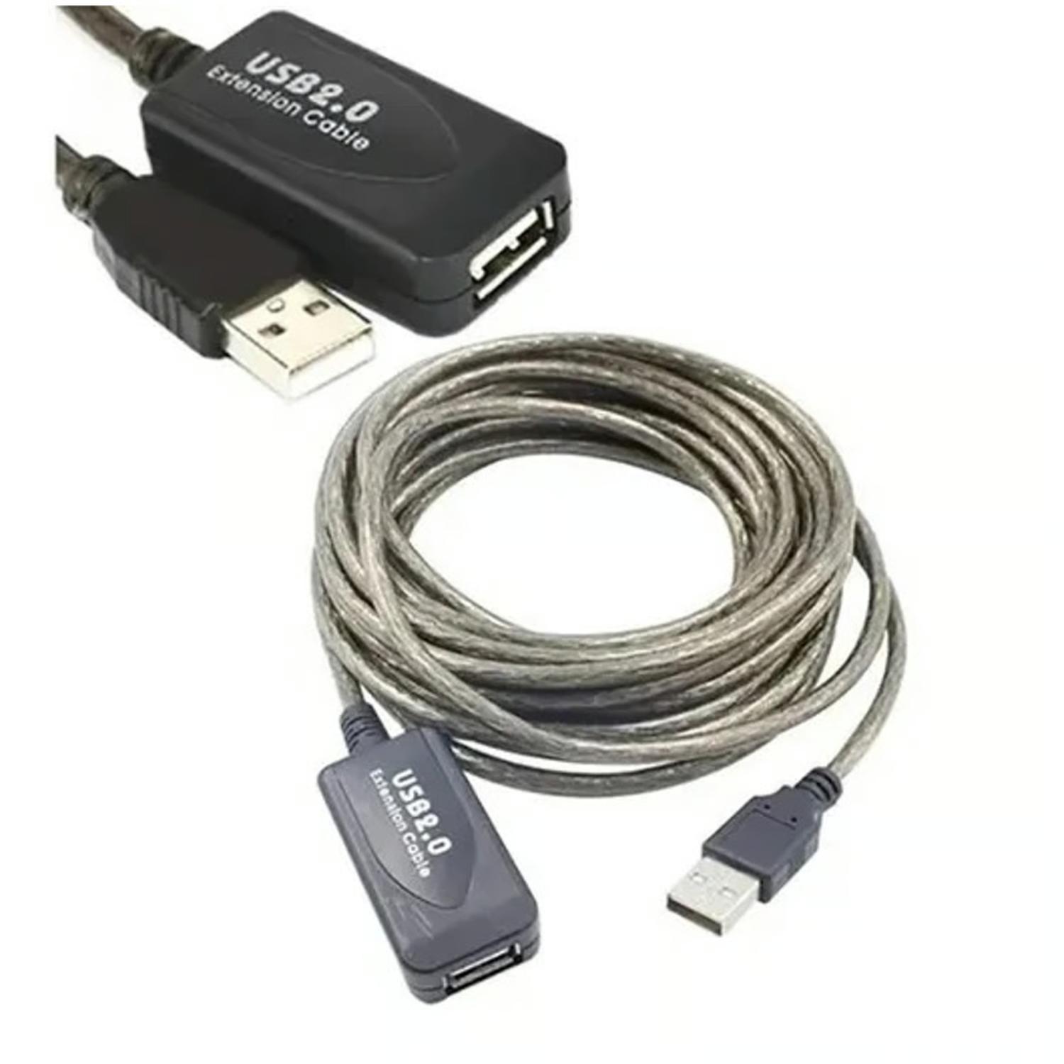 CABLE USB ACTIVO DM 5MTS COBRE - 3