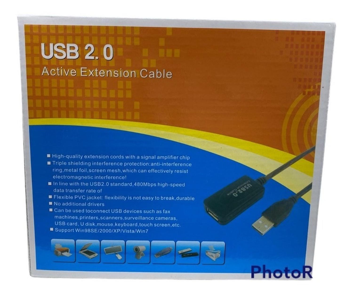 CABLE USB ACTIVO DM 15 METROS COBRE ELECTROPC - 3