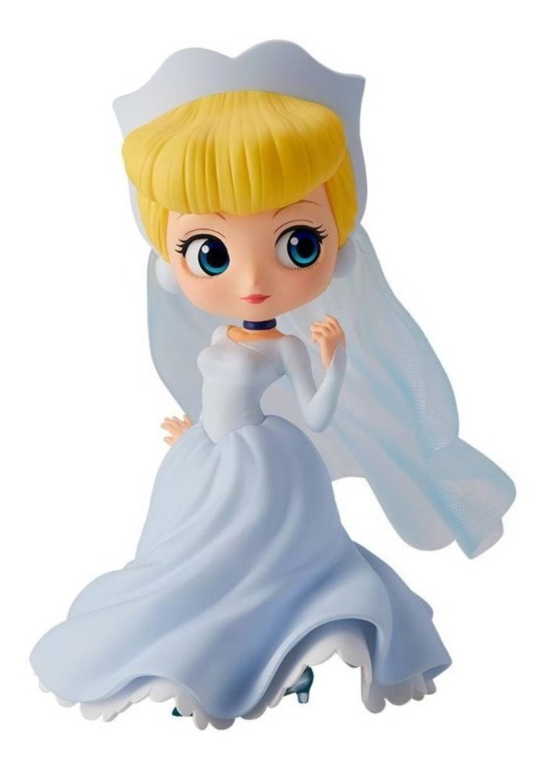 FIGURA COLECCIONABLE BANPRESTO QPOSKET DISNEY CENICIENTA ORIGINAL - 1