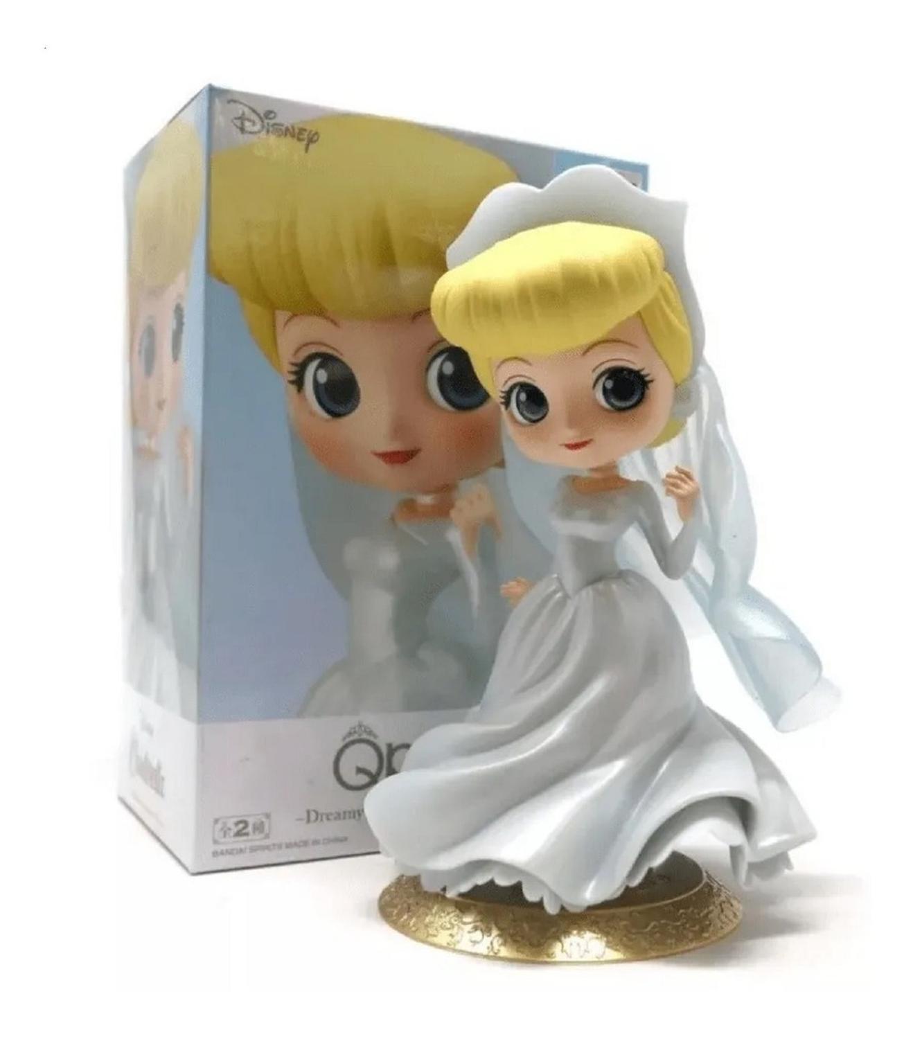 FIGURA COLECCIONABLE BANPRESTO QPOSKET DISNEY CENICIENTA ORIGINAL - 2