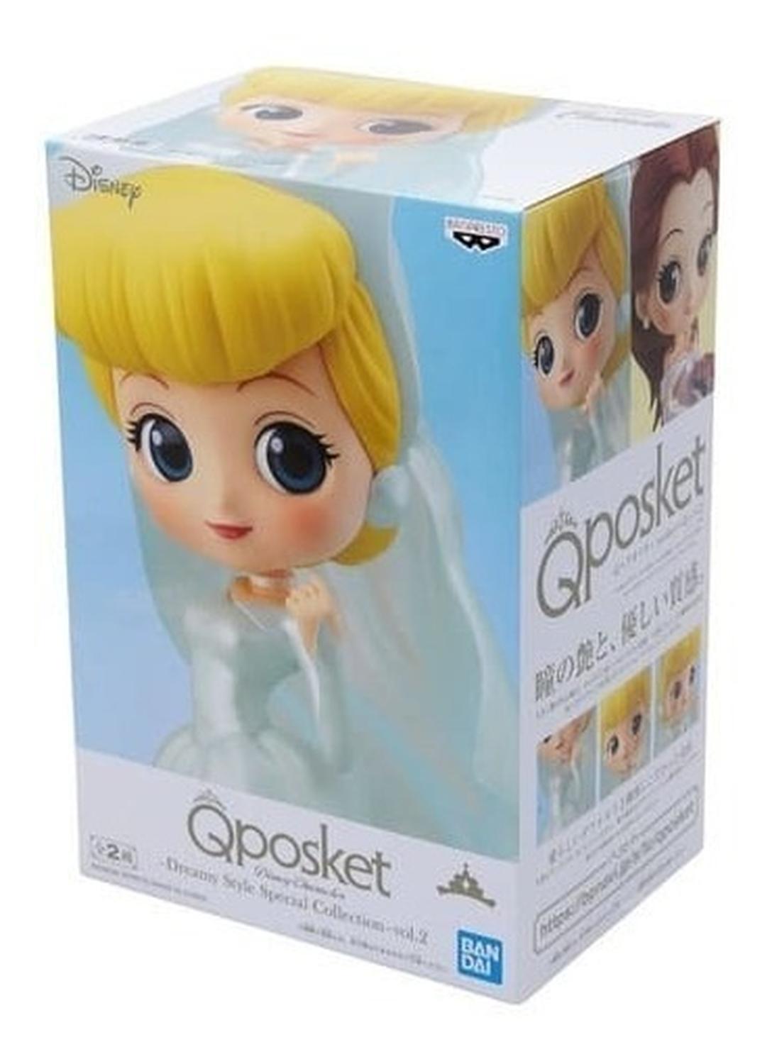 FIGURA COLECCIONABLE BANPRESTO QPOSKET DISNEY CENICIENTA ORIGINAL - 3