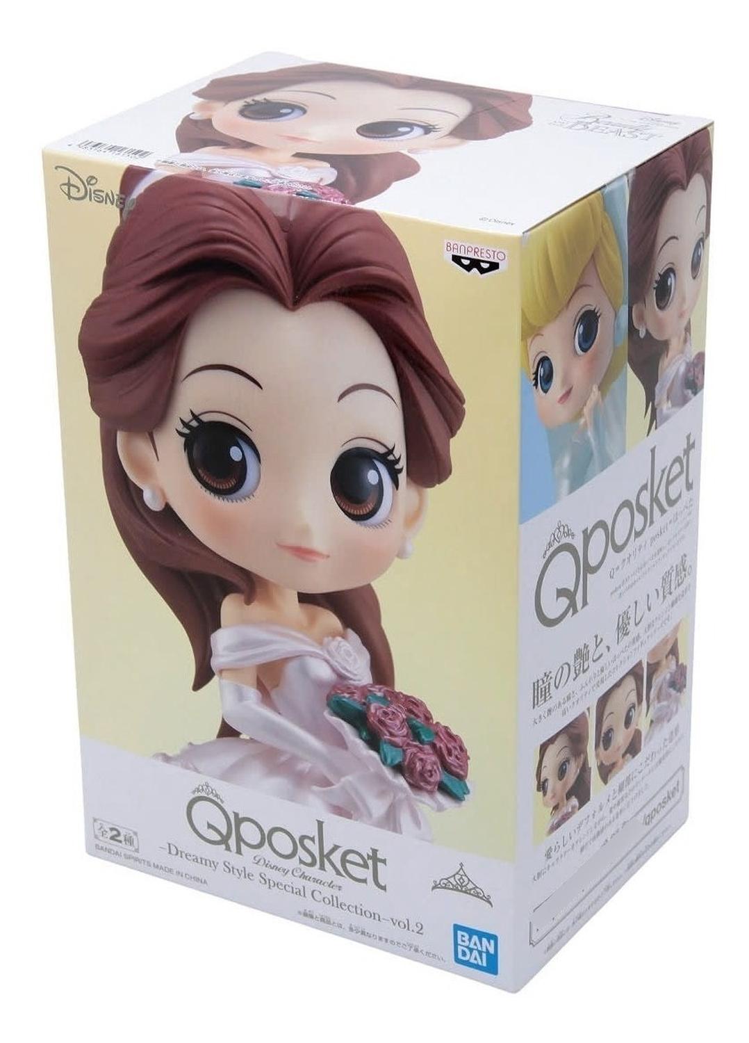 FIGURA COLECCIONABLE BANPRESTO QPOSKET DISNEY BELLA VER B ORIGINAL - 3