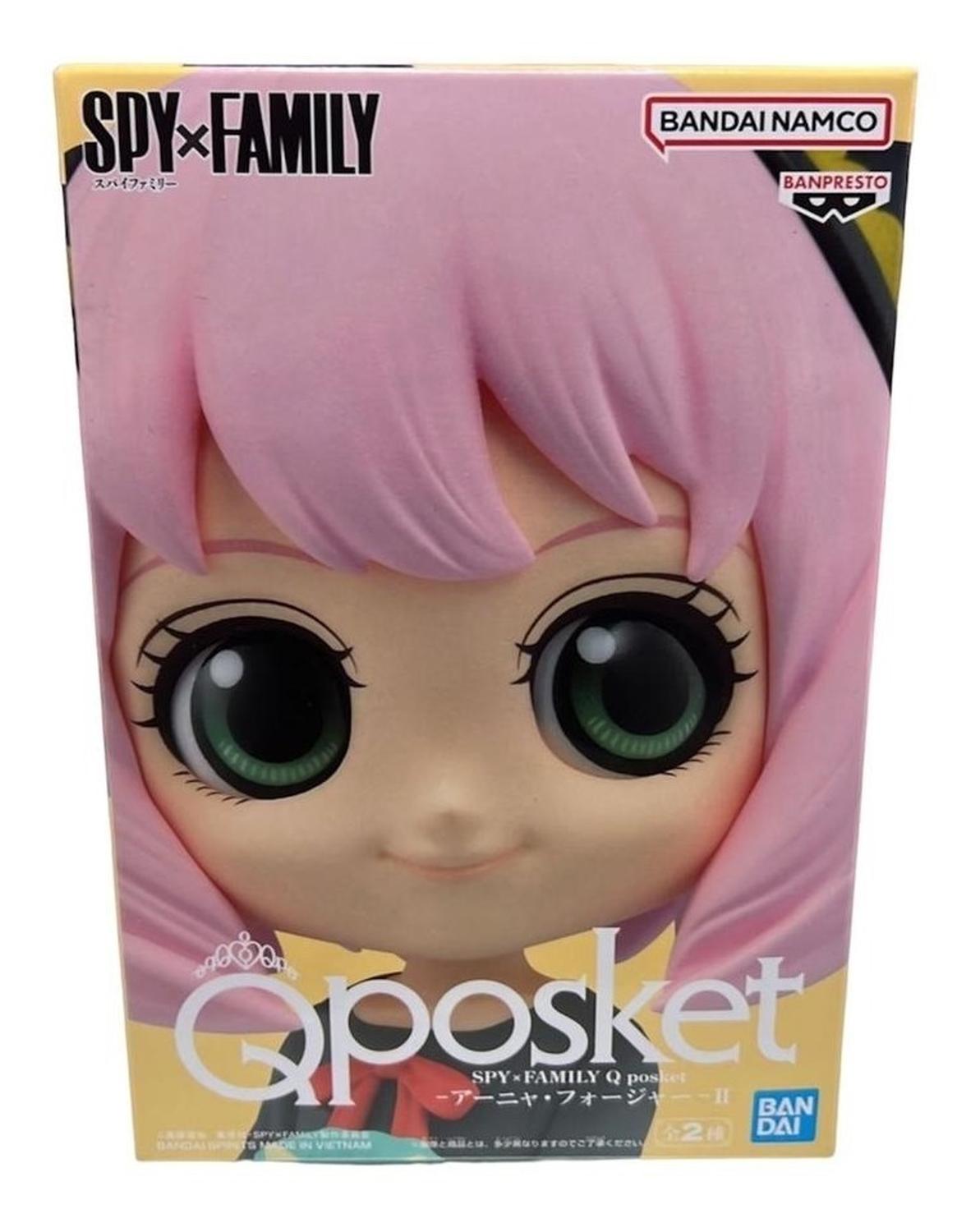 FIGURA COLECCIONABLE BANPRESTO QPOSKET SPY X FAMILY ANYA DFORGER II VB - 4