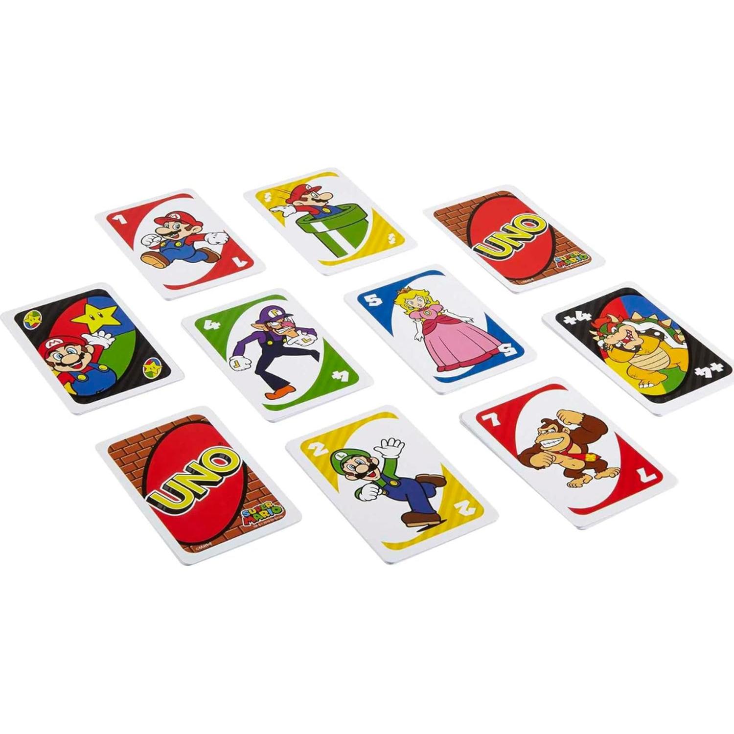JUEGO CARTAS MATTEL UNO SUPER MARIO DRD00 - 3