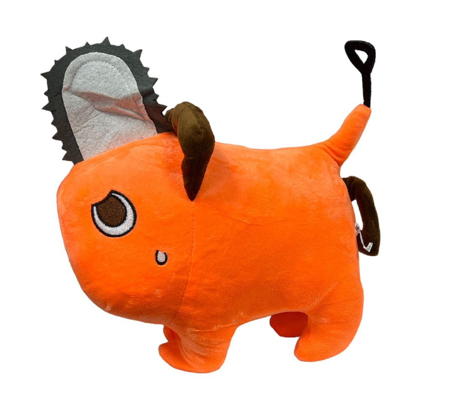 Peluche Chainsaw Man Pochita Play By Play - Édition Limitée Assise 32cm + Pendentif 12cm
