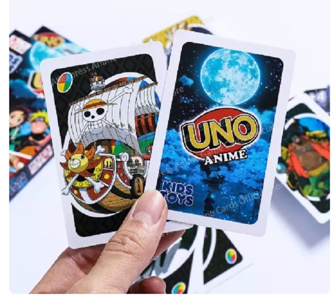 JUEGO DE CARTAS UNO ANIME 4 - 3