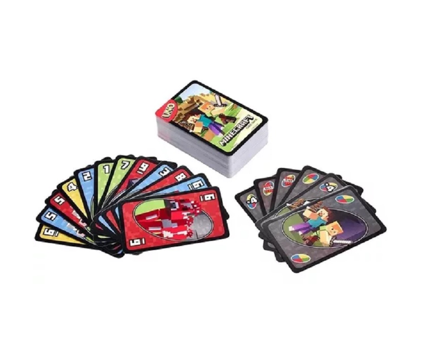 JUEGO DE CARTAS UNO MINECRAFT FPD61 MOJANG - 1