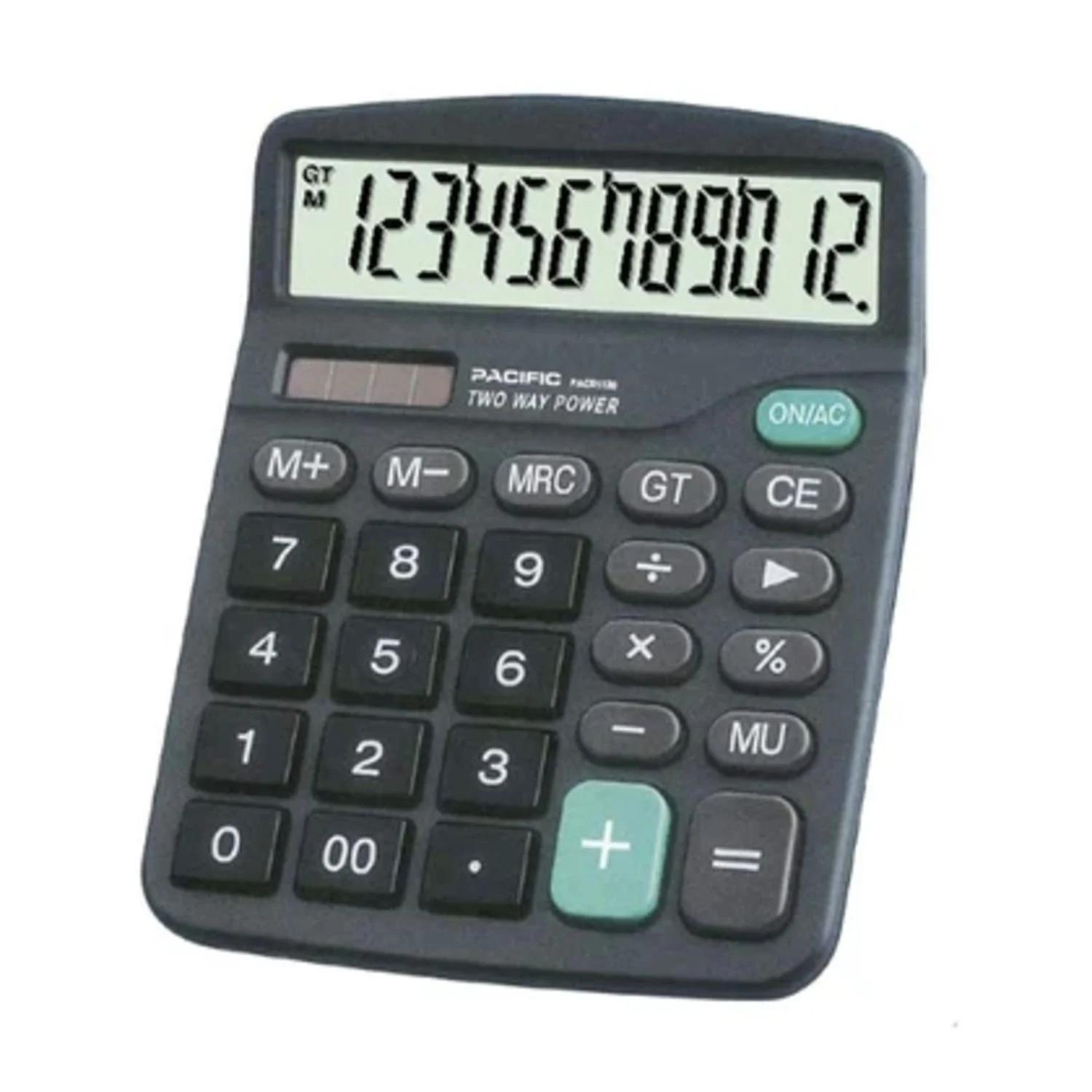 CALCULADORA PACIFIC ELECTRÓNICA PAC01120 12 DIGITOS - 3