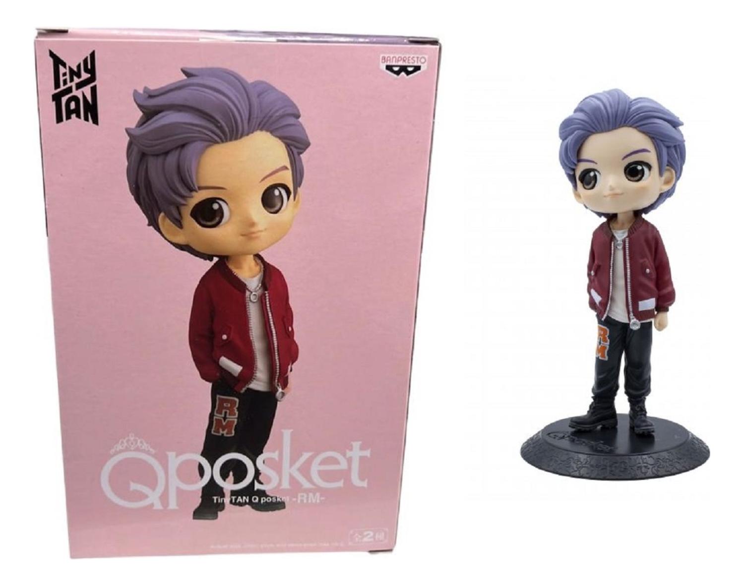 FIGURA COLECCIONABLE BANPRESTO QPOSKET TINYTAN BTS RM VOL1 A - 2