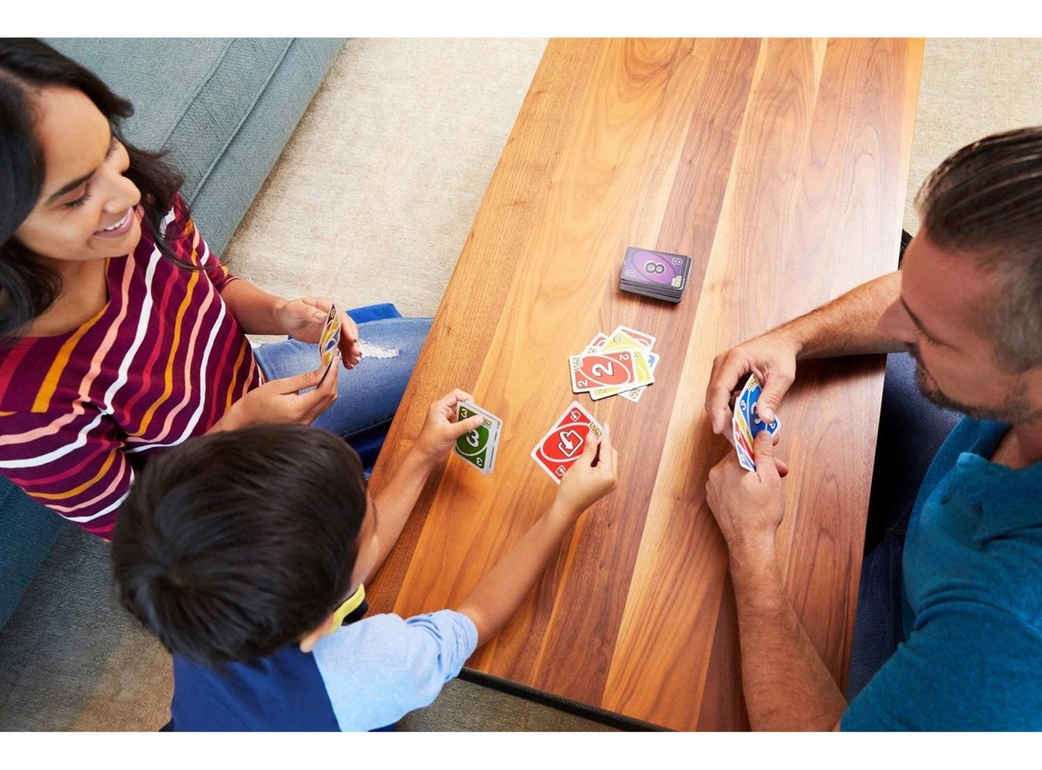 JUEGO CARTAS MATTEL UNO FLIP DOBLE CARAS - 6