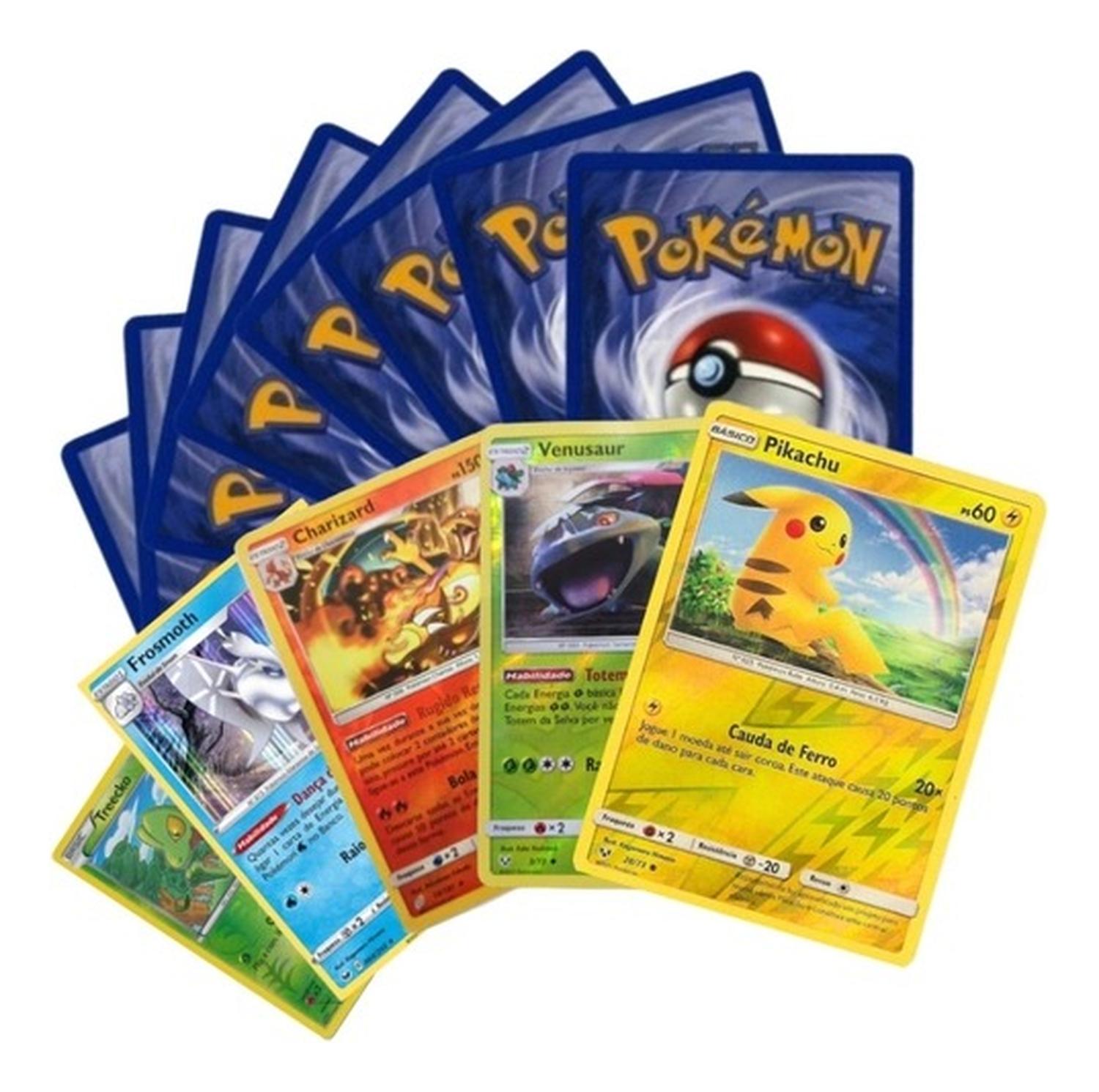CARTAS POKÉMON ORIGINALES 100 UNIDADES PACK01 - 2