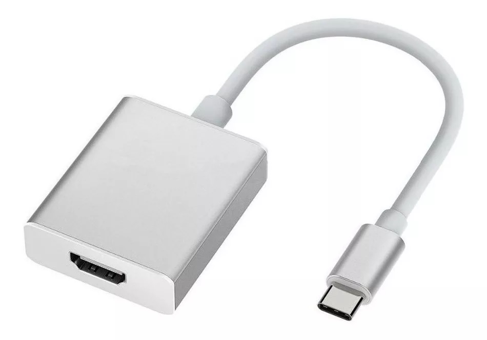 ADAPTADOR DM TIPO C A HDMI HEMBRA ALUMINIO - 1