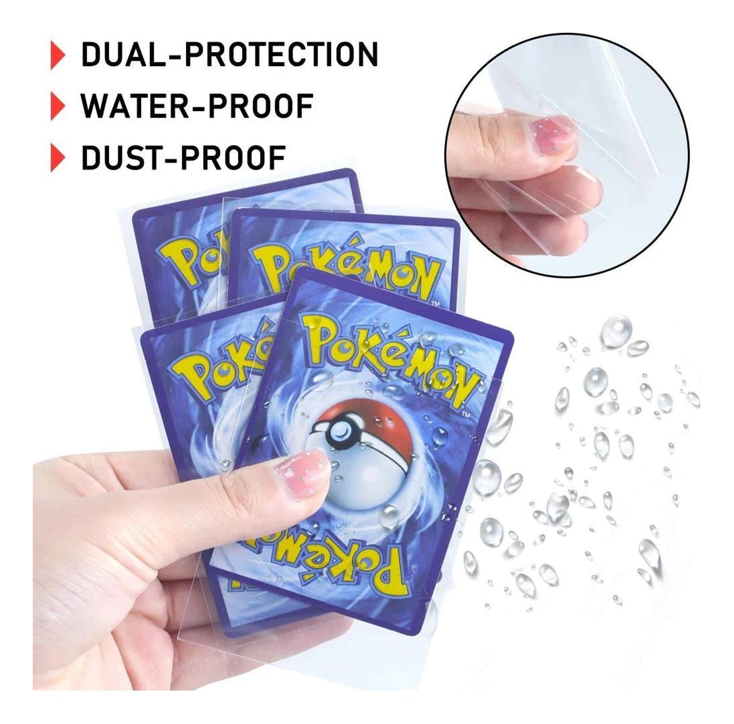 300 FUNDAS PROTECTORAS CARTAS TCG AJUSTE PERFECTO 66X91MM - 4