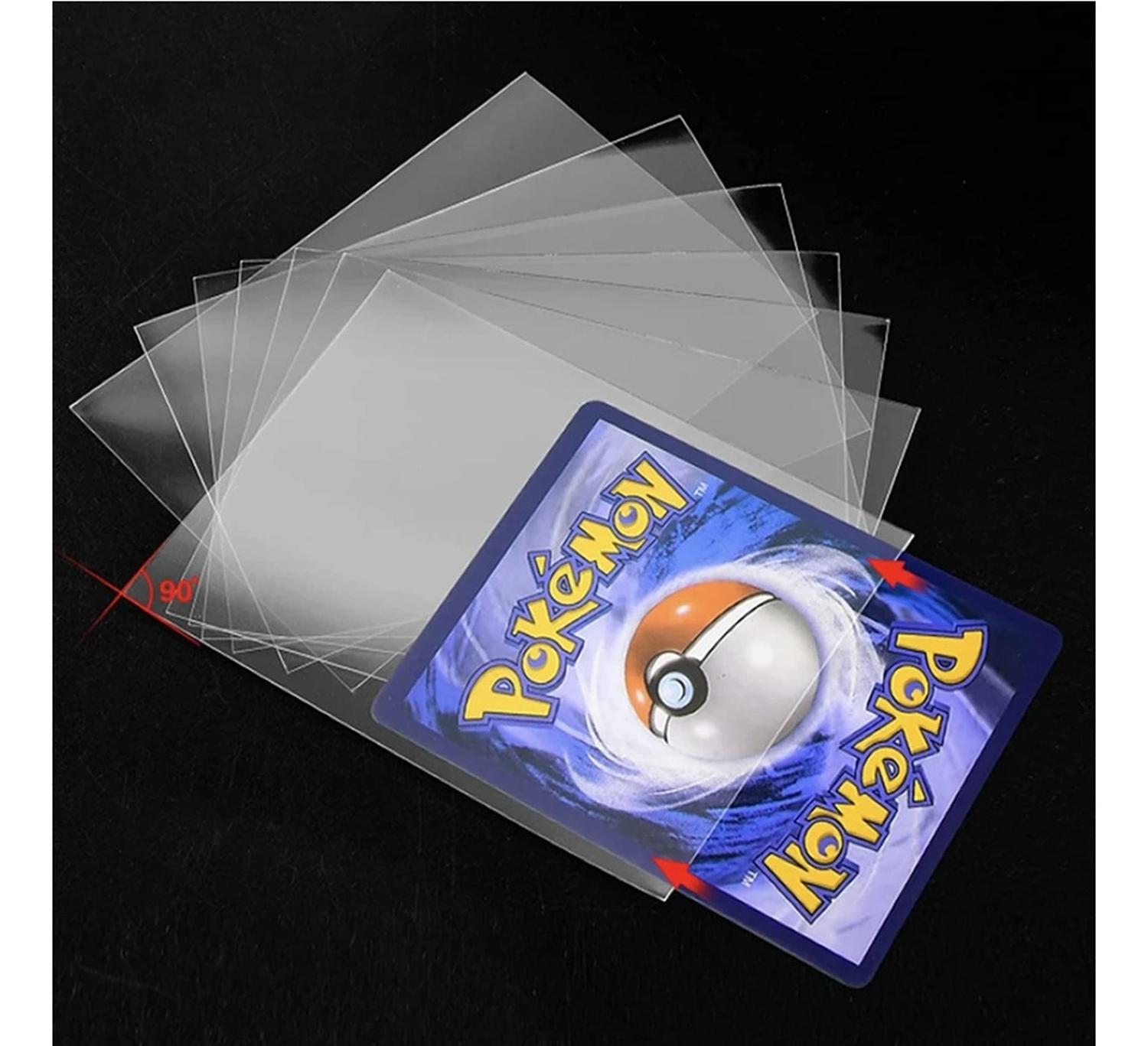 100 FUNDAS PROTECTORAS CARTAS TCG AJUSTE PERFECTO 66X91MM - 5