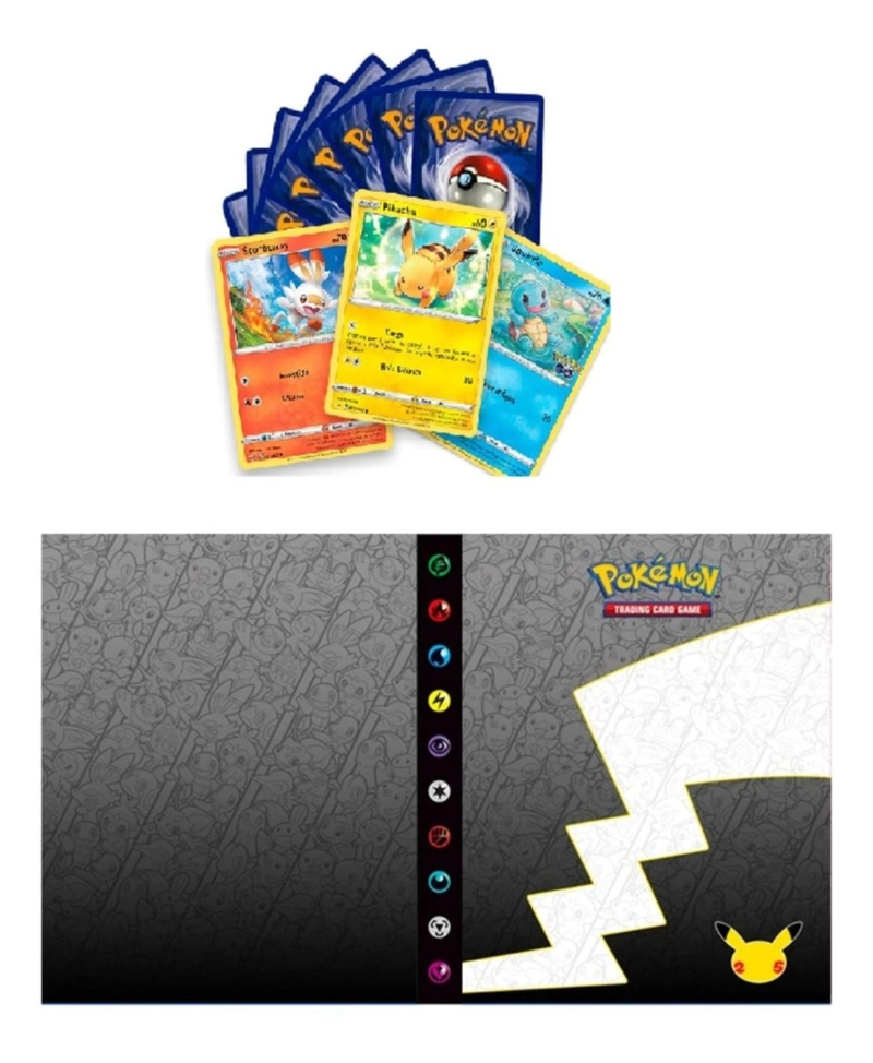 ALBUM CARTAS POKEMON 160 + 100 CARTAS ORIGINALES AL AZAR - 2