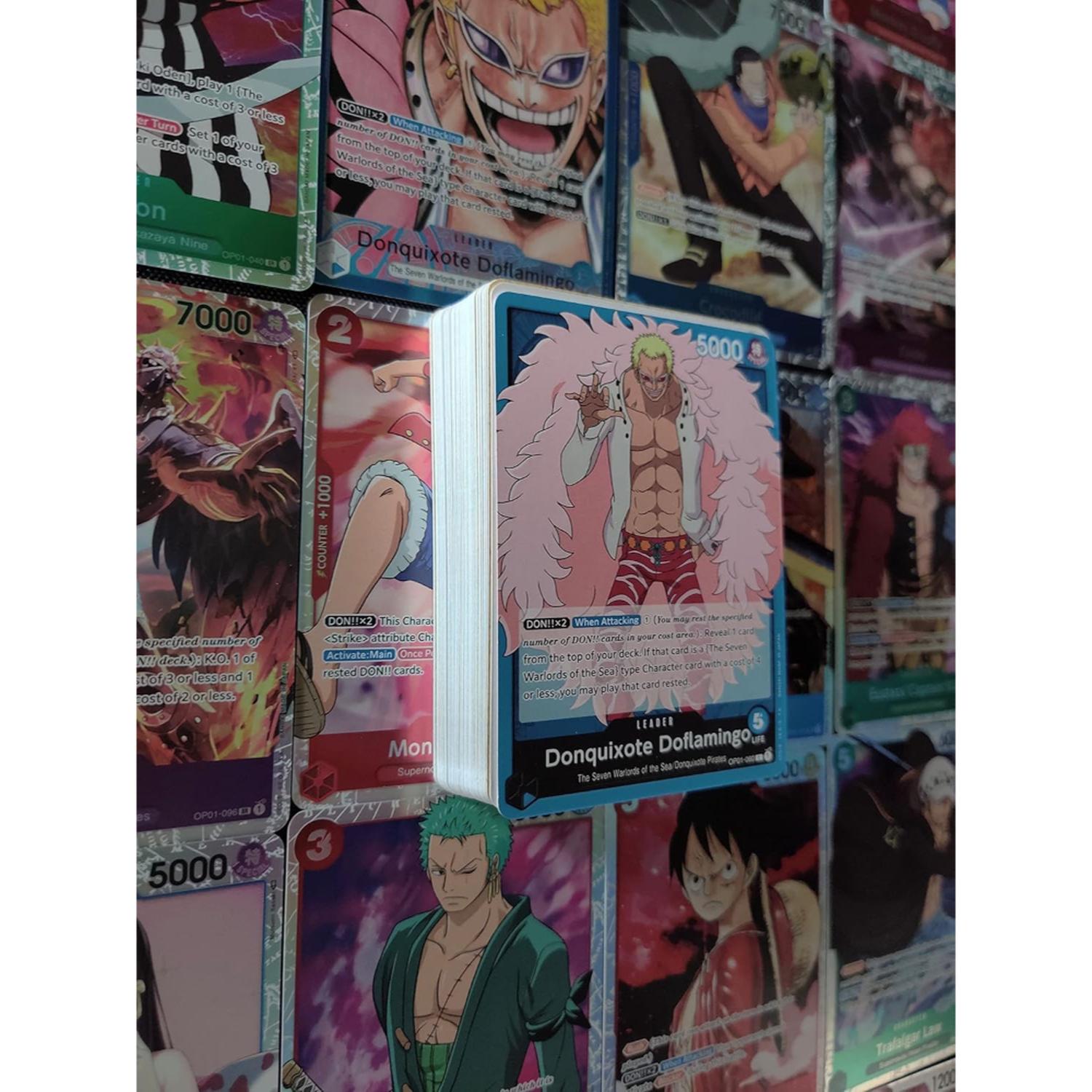 CARTAS ONE PIECE LOTE 50 SIN REPETIR - 1
