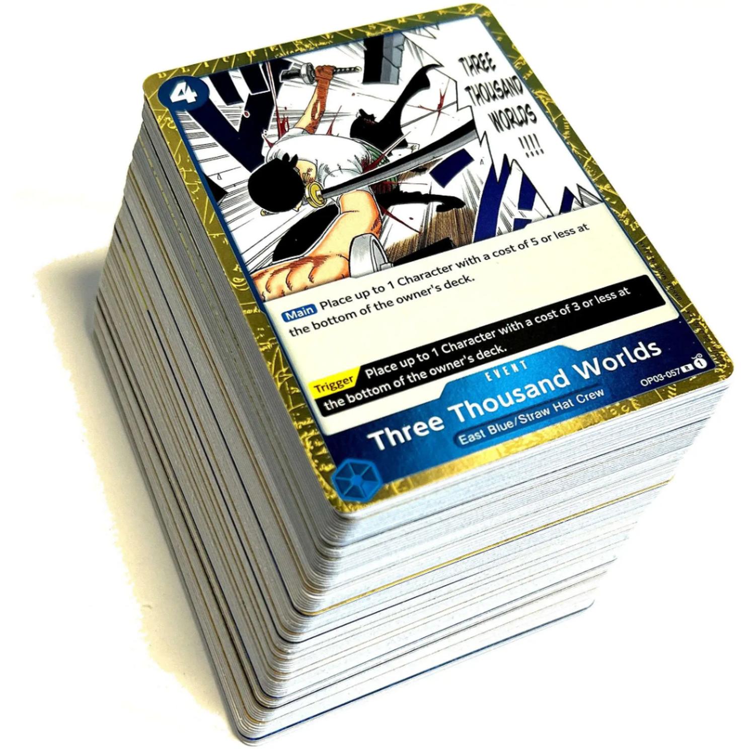 CARTAS ONE PIECE LOTE 50 SIN REPETIR - 5