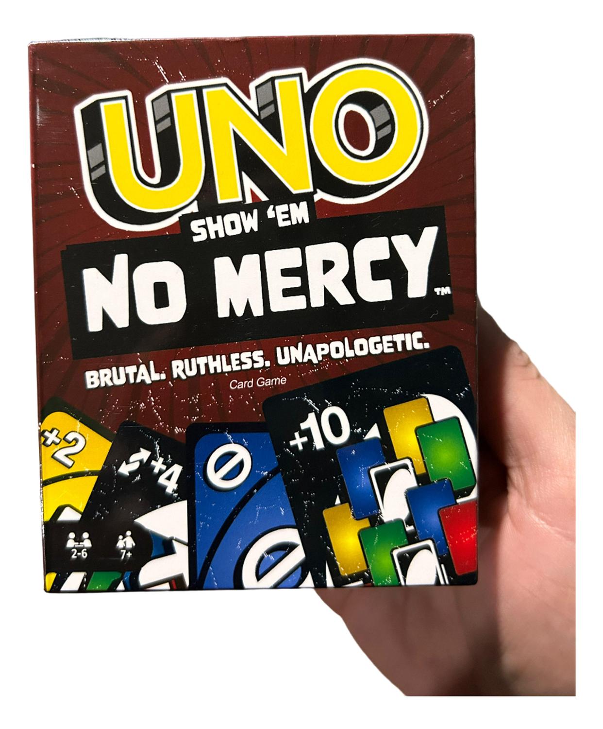 JUEGO DE CARTAS UNO SHOW NO MERCY - 1