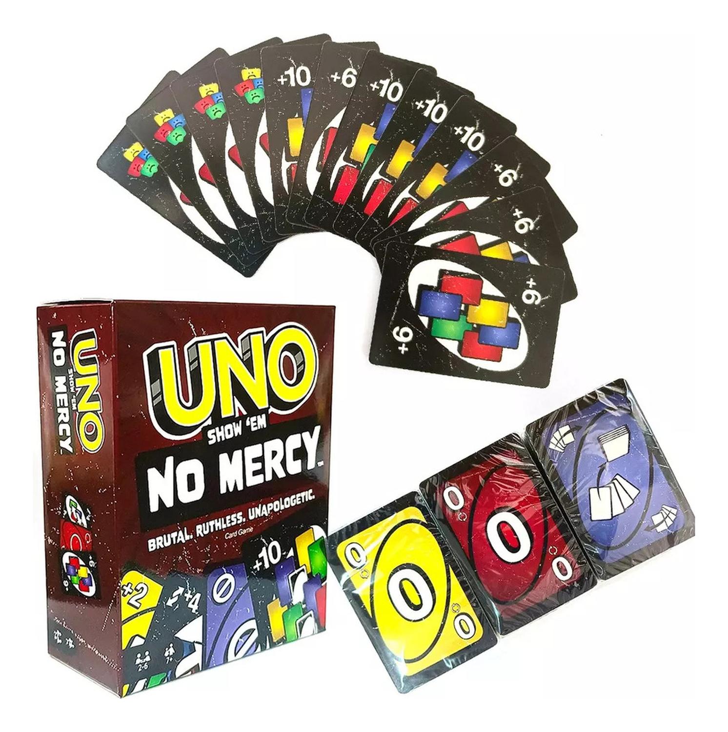 JUEGO DE CARTAS UNO SHOW NO MERCY - 2