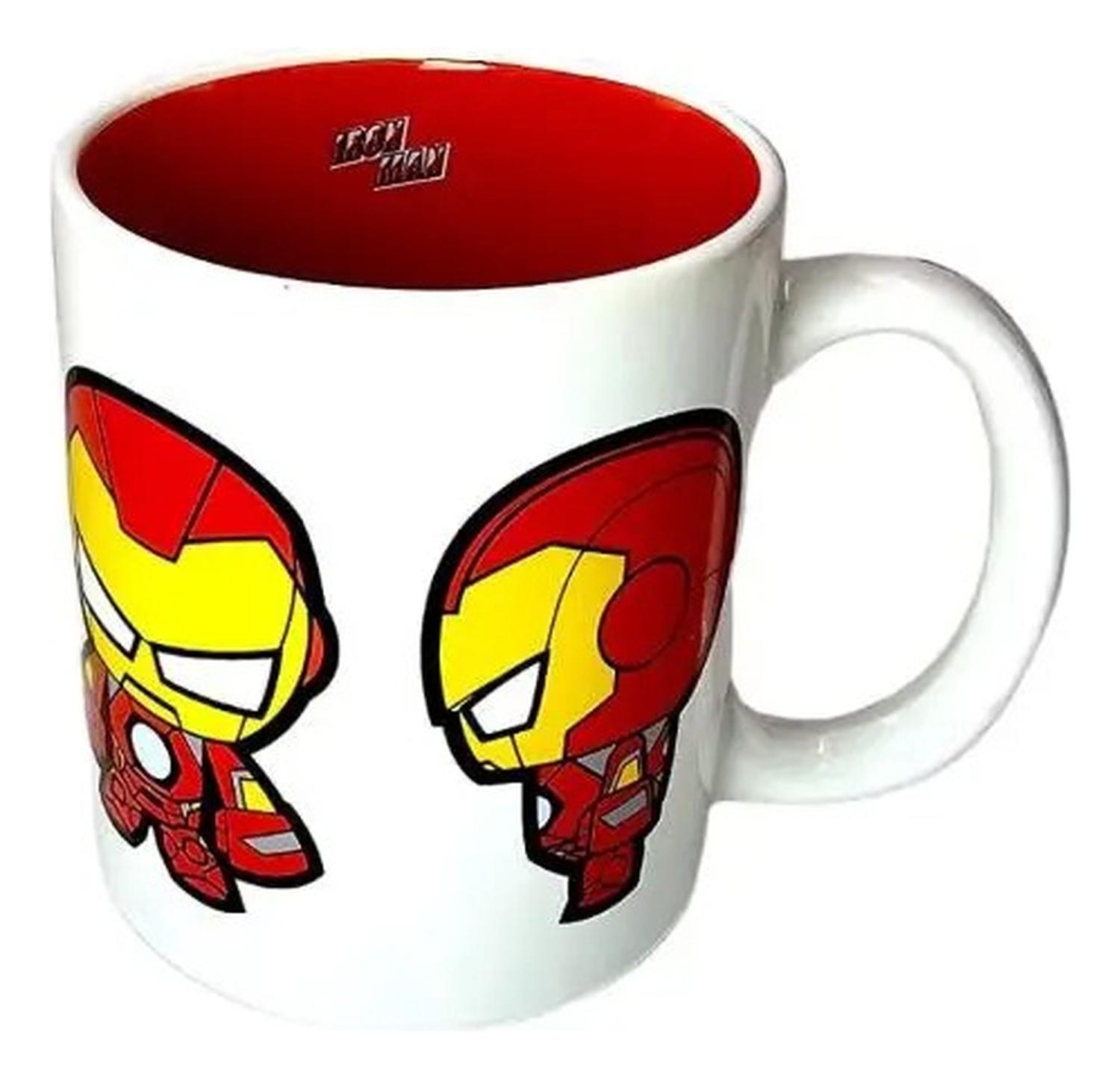TAZON MARVEL KAWAII CERAMICA 350ML 12OZ IRON MAN - 1