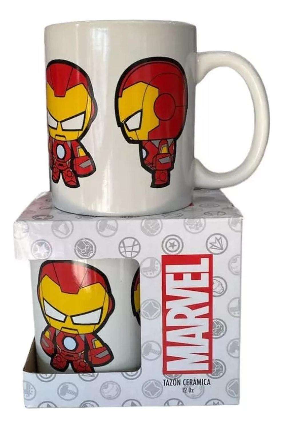 TAZON MARVEL KAWAII CERAMICA 350ML 12OZ IRON MAN - 2