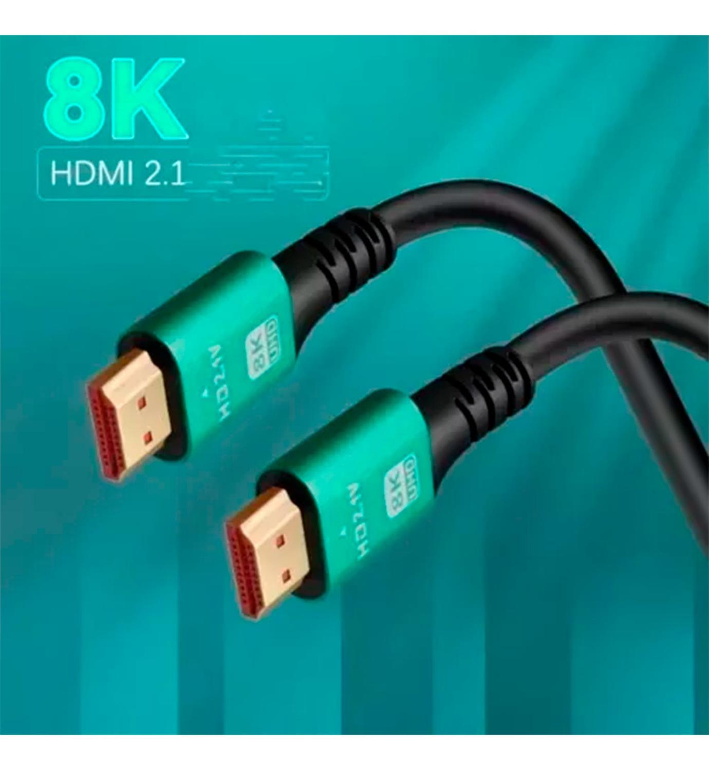 CABLE HDMI 2.1 8K DE 1.5MTS DM ALUMINIO ALTA CALIDAD - 2
