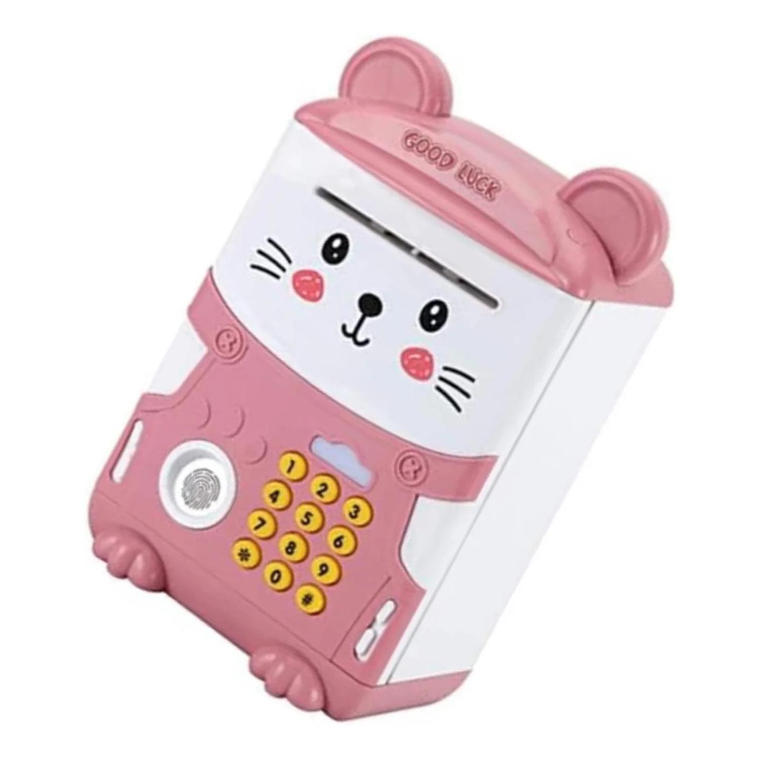 ALCANCIA ELECTRONICA HUELLA ROSA - 1