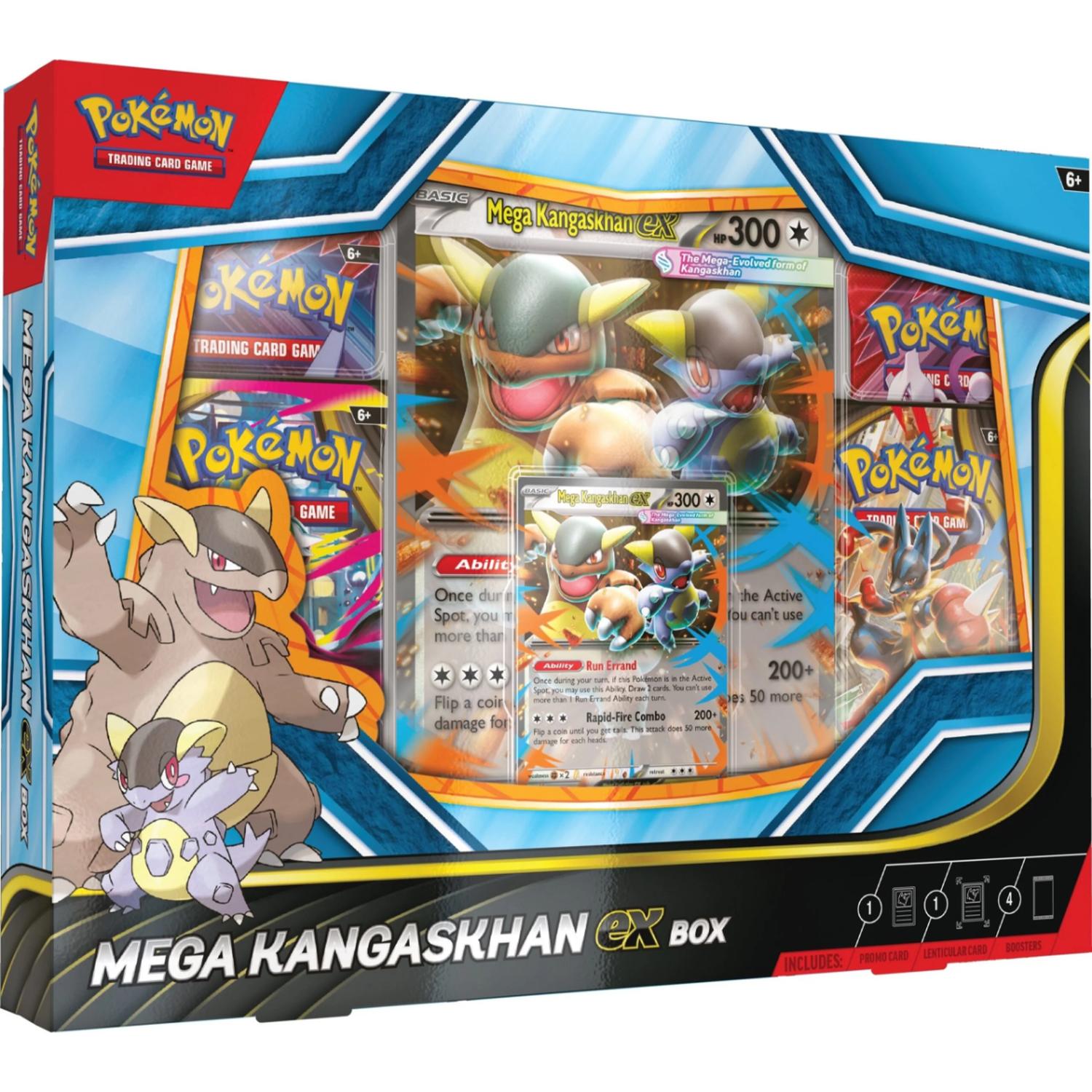 CARTAS POKEMON MEGA KANGASKHAN EX BOX ESPAÑOL - 1