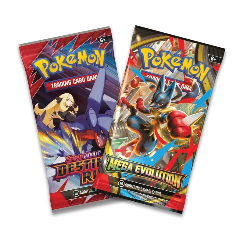 CARTAS POKEMON PACK 4 SOBRES - 2 DESTINED Y 2 MEGAEVOLUTION ESPAÑOL - 2