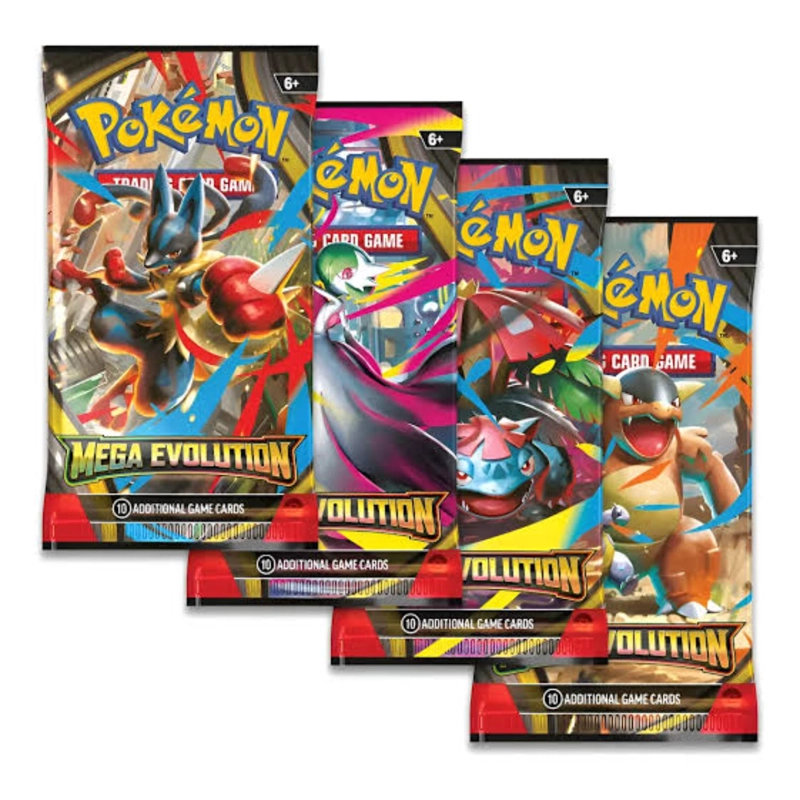CARTAS POKEMON PACK 4 SOBRES - 2 DESTINED Y 2 MEGAEVOLUTION ESPAÑOL - 3