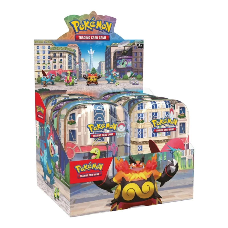 Pokémon City Lumiose Minitin Pack Tin (Inglés)