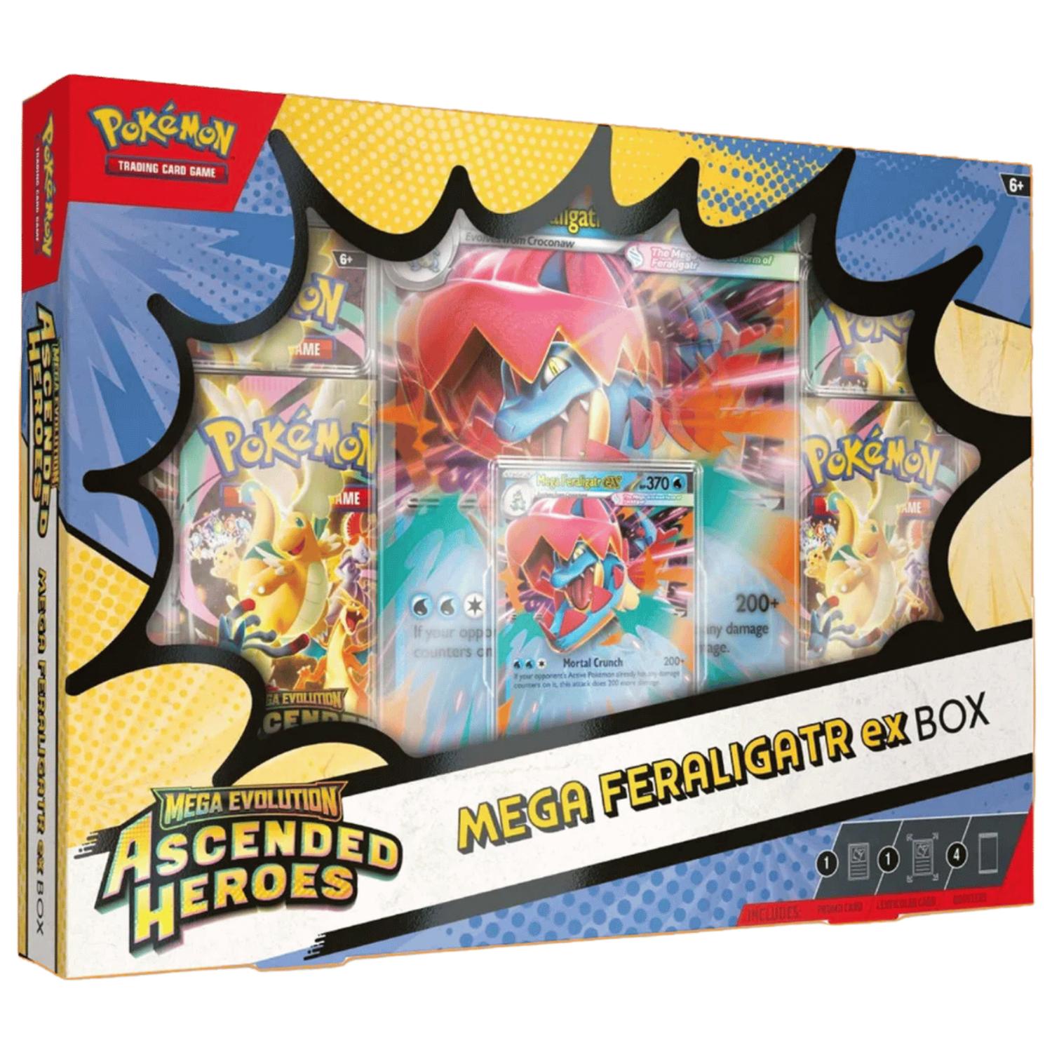 CARTAS POKEMON PACK 3 BOX ASCENDED HEROES MEGA EX ESPAÑOL - 3