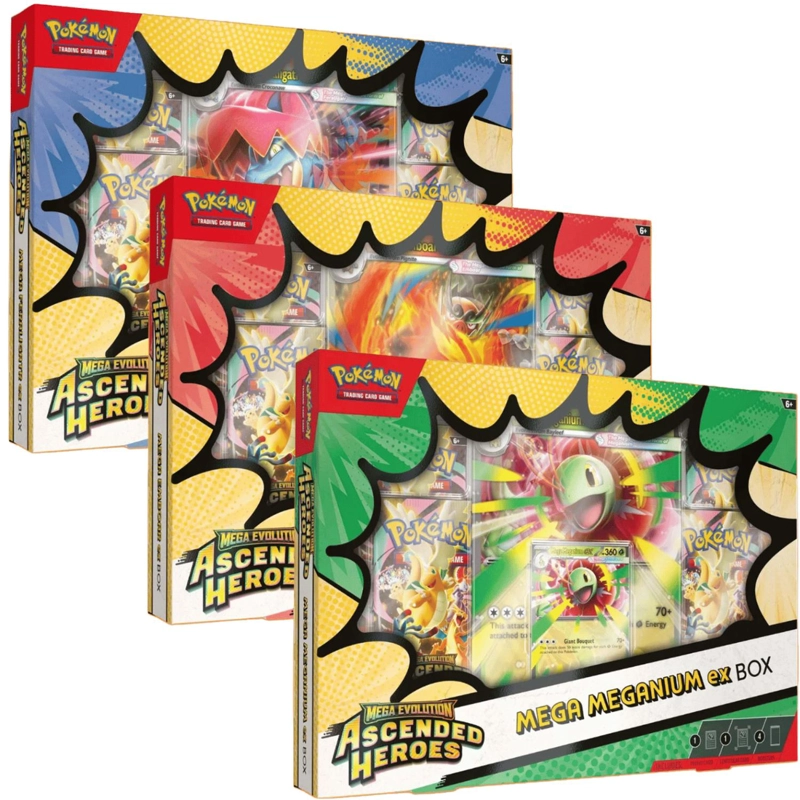 Pokémon Ascended Heroes Box Ex Pack (Inglés)
