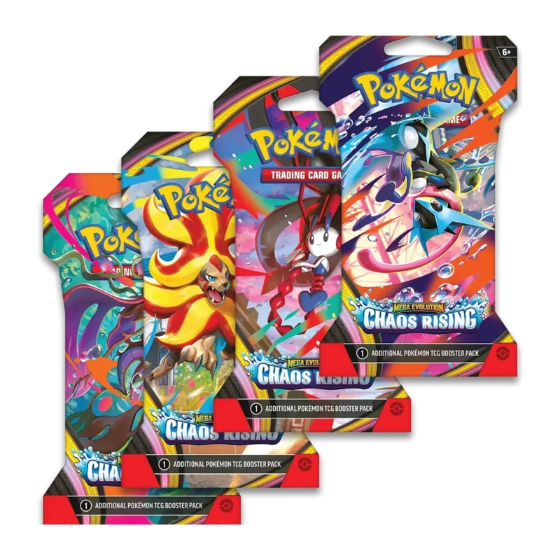Pokémon Chaos Rising Pack Sobres Booster Pack (Inglés)