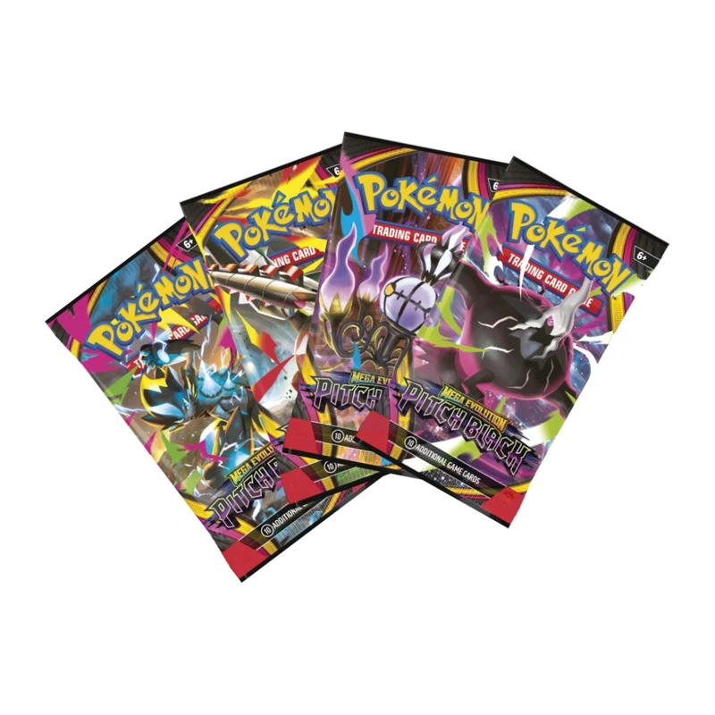 CARTAS POKEMON PACK 4 SOBRES PITCH BLACK INGLES - 1