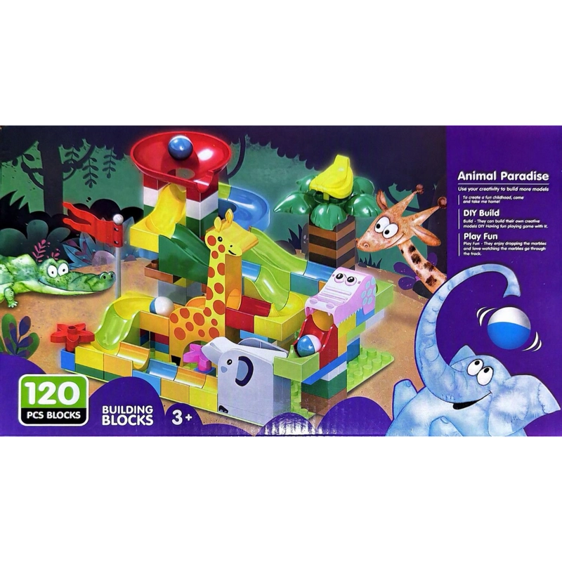 120 BLOQUES DUPLO ANIMAL PARADISE - 1