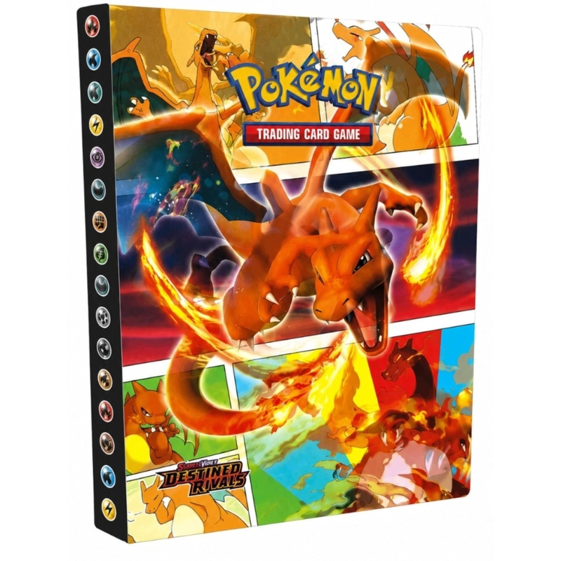 ALBUM CARTAS POKEMON CHARIZARD 240 MAS 20 CARTAS HOLO O REVERSE - 6