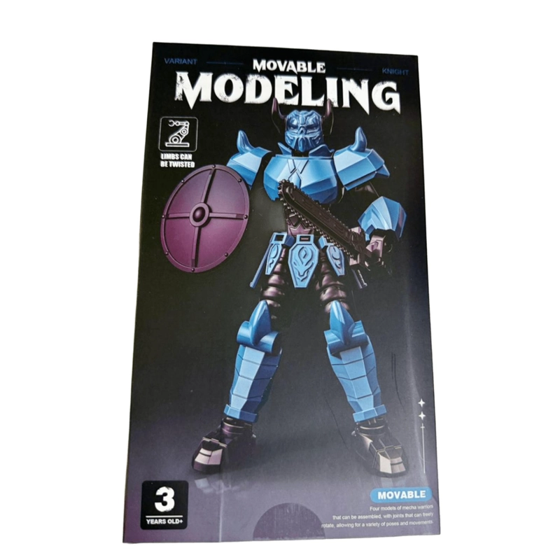 PACK 3 GERREROS FIGURAS DE ACCION 15 CM ARTICULADAS - 7