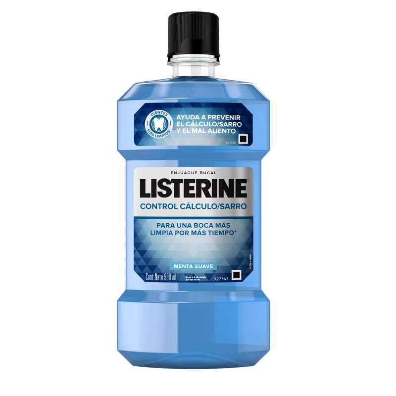 ENJUAGUE BUCAL LISTERINE CONTROL SARRO X 500 ML - 1