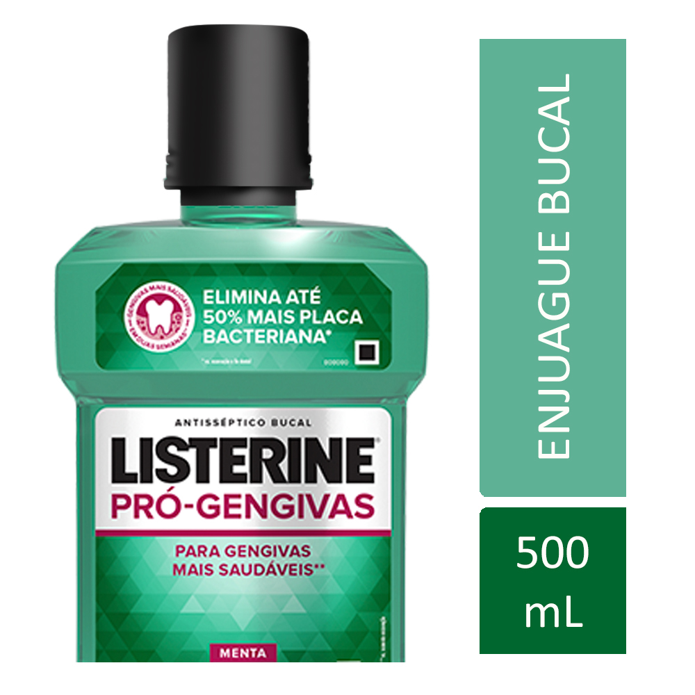ENJUAGUE BUCAL LISTERINE PRO ENCÍAS X 500 ML - 1