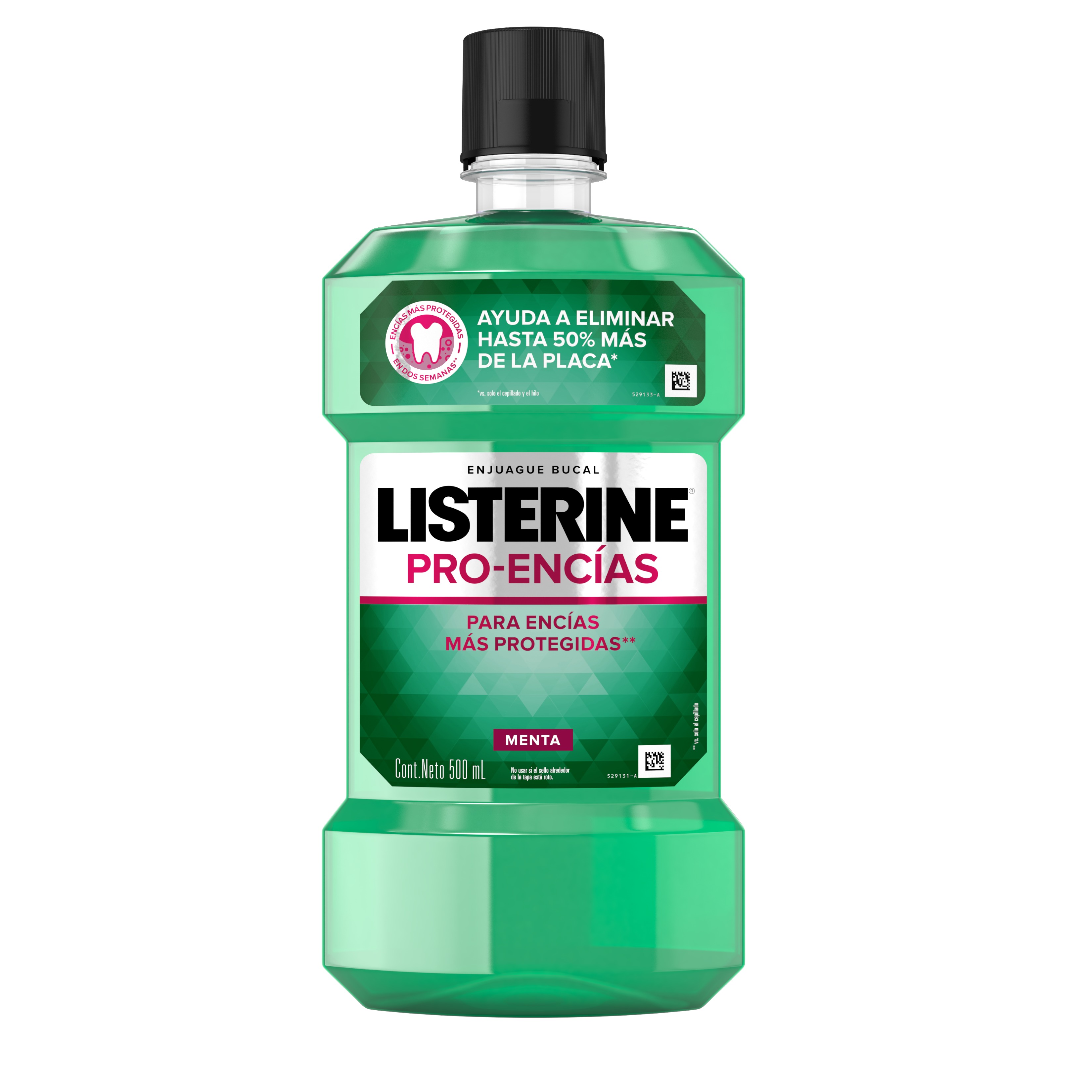 ENJUAGUE BUCAL LISTERINE PRO ENCÍAS X 500 ML - 2