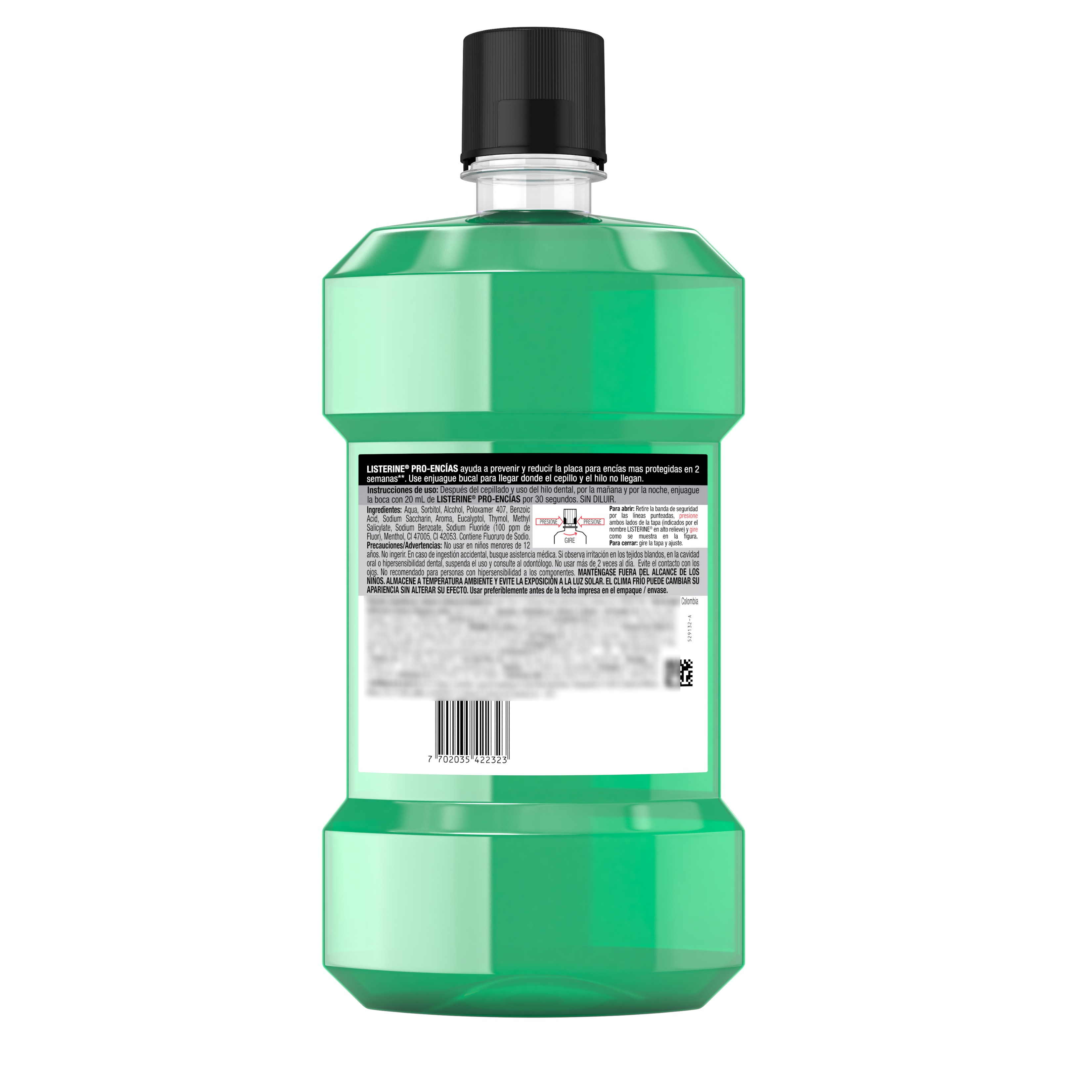 ENJUAGUE BUCAL LISTERINE PRO ENCÍAS X 500 ML - 4